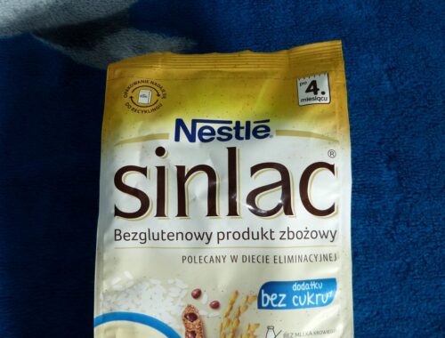 Kaszka Nestlé Sinlac - przód opakowania